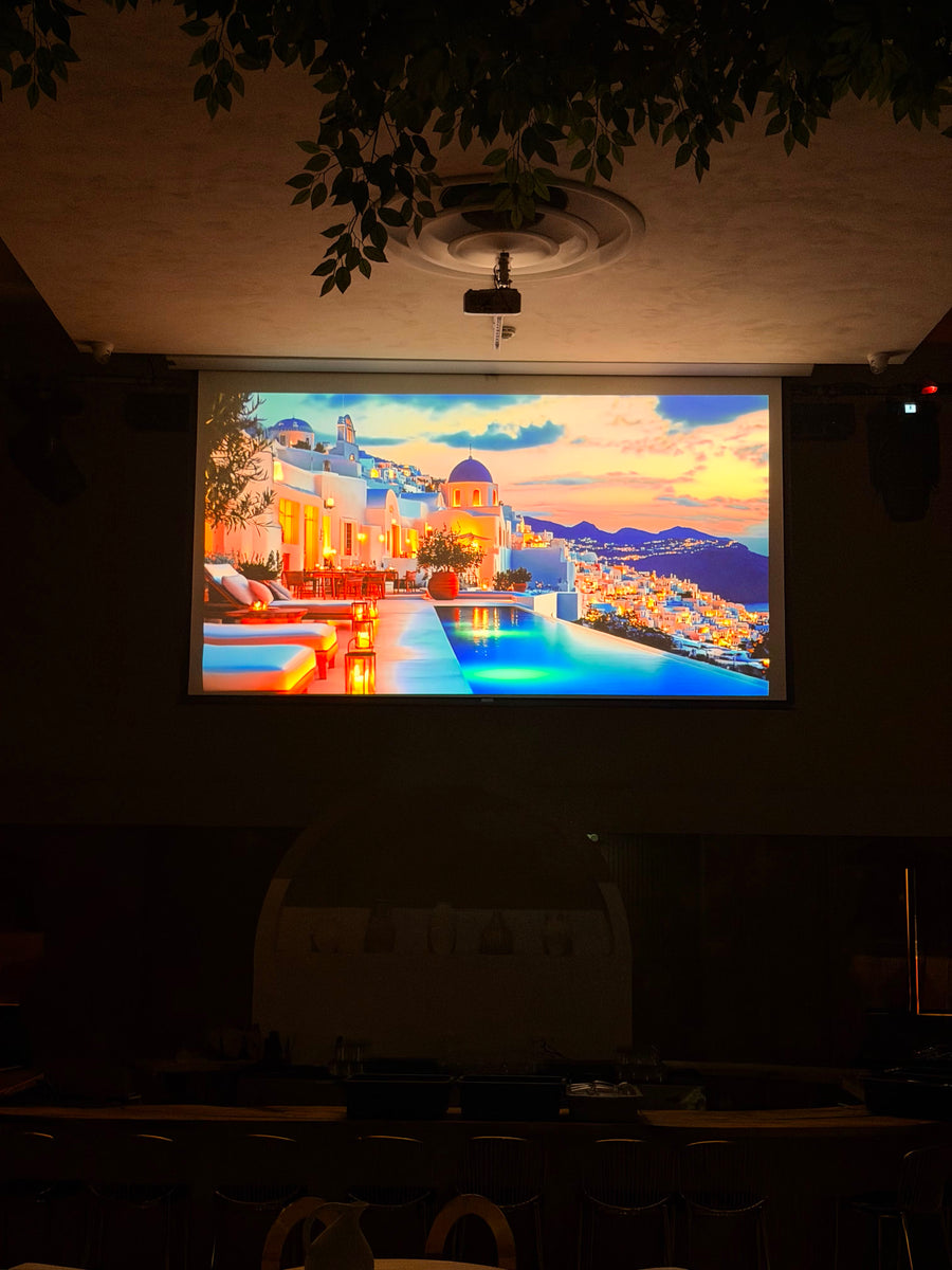 The room held for a private evening